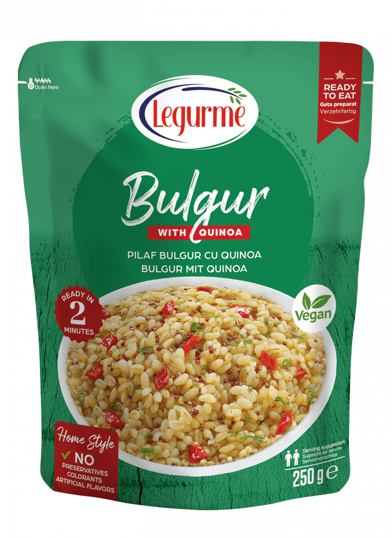 Bulgur With Quinoa