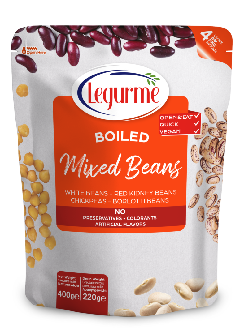 Boiled Mixed Beans 400 g