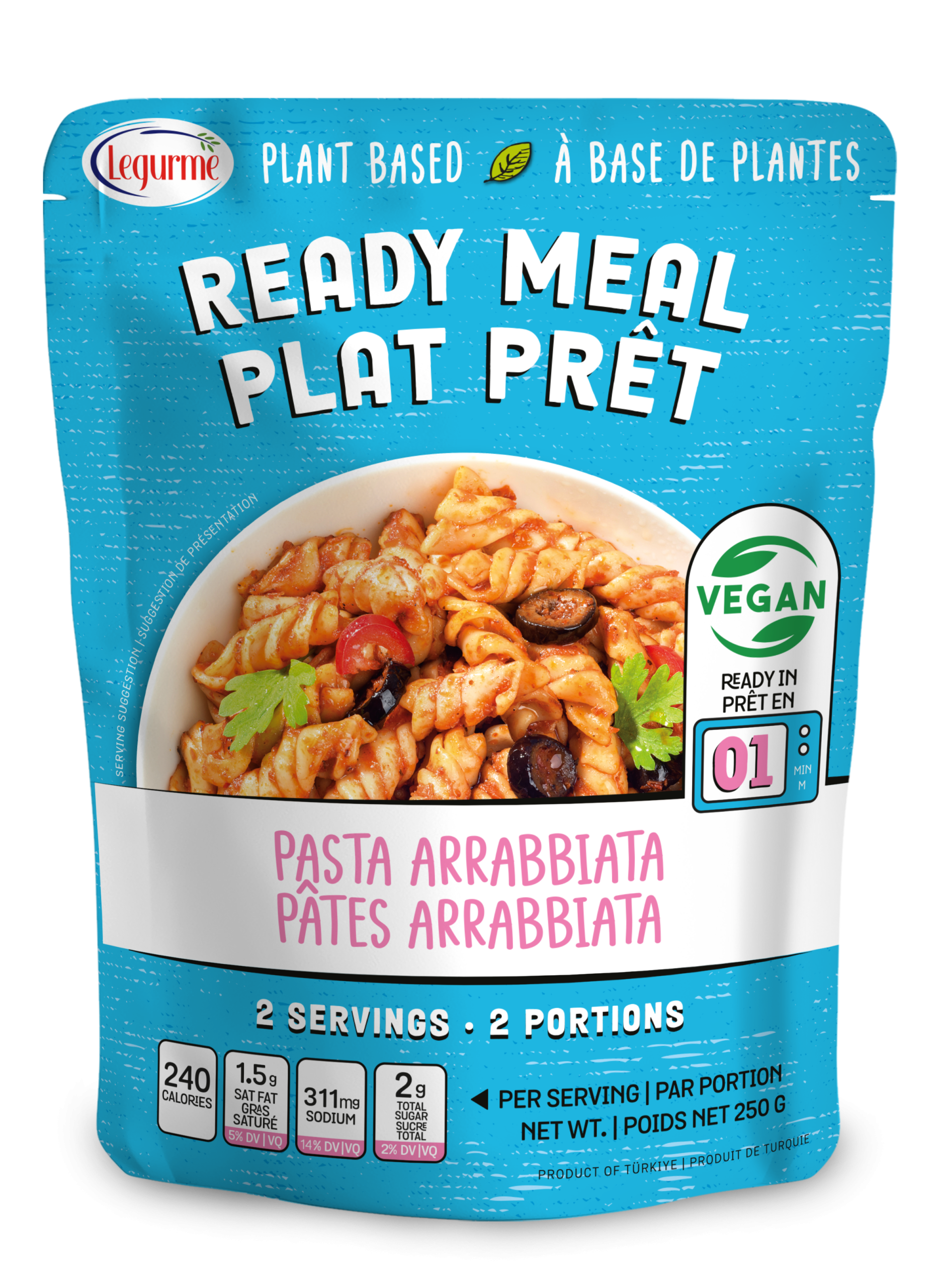 Ready Meal Pasta Arrabbiata 250 g