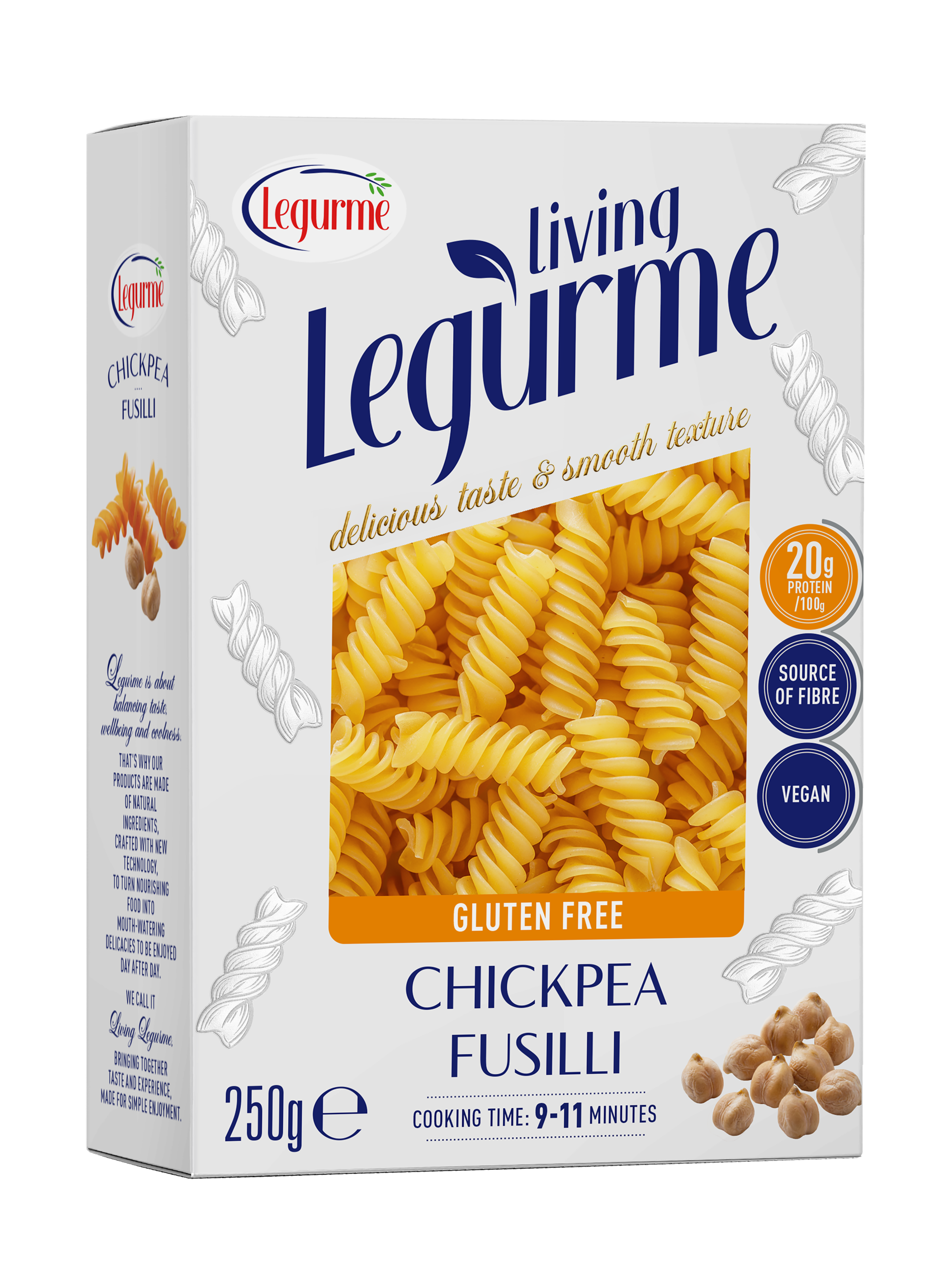 Chickpea Fusilli 250 g