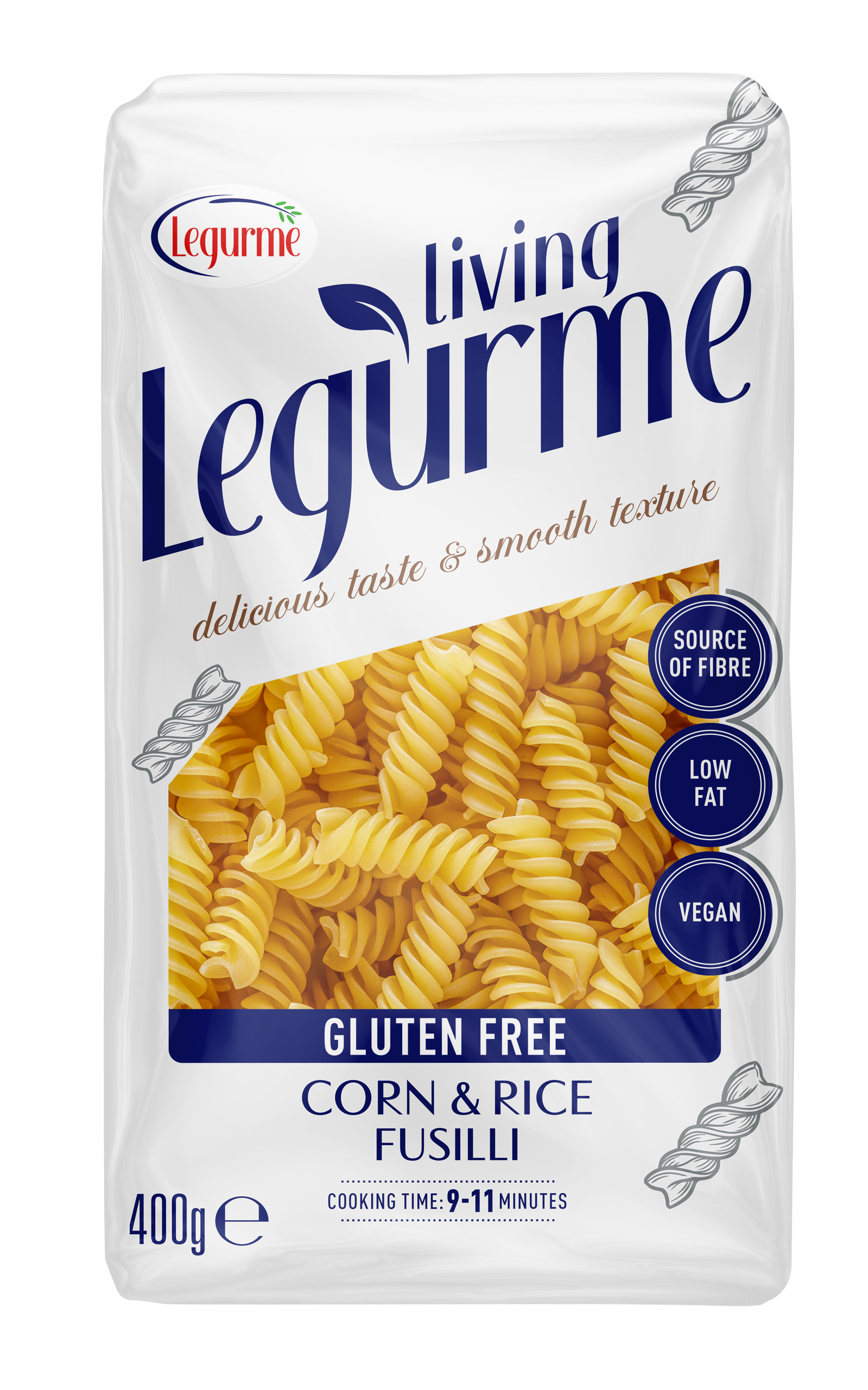 Corn & Rice Fusilli 400 g