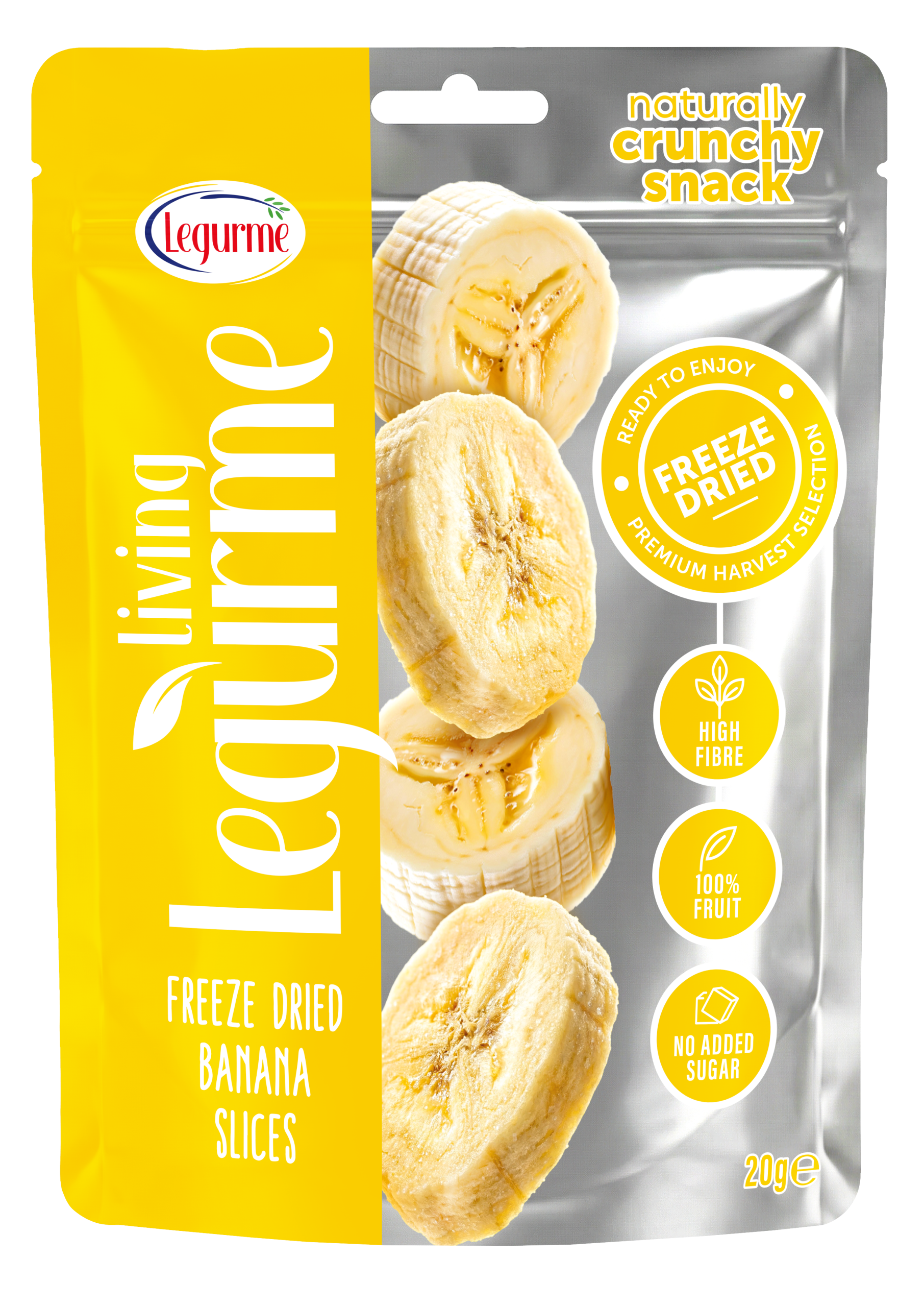 Freeze Dried Banana Slices 20 g