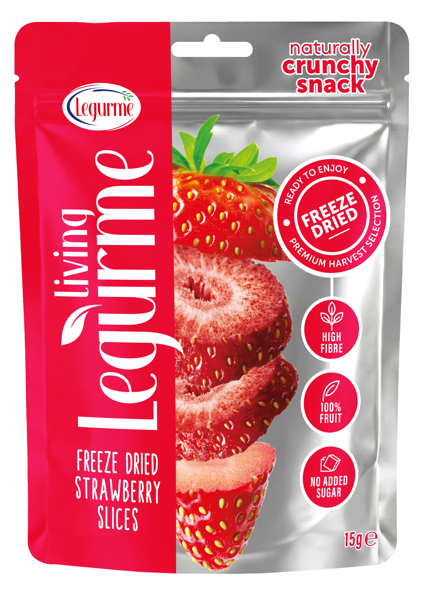 Freeze Dried Strawberry Slices 15 g