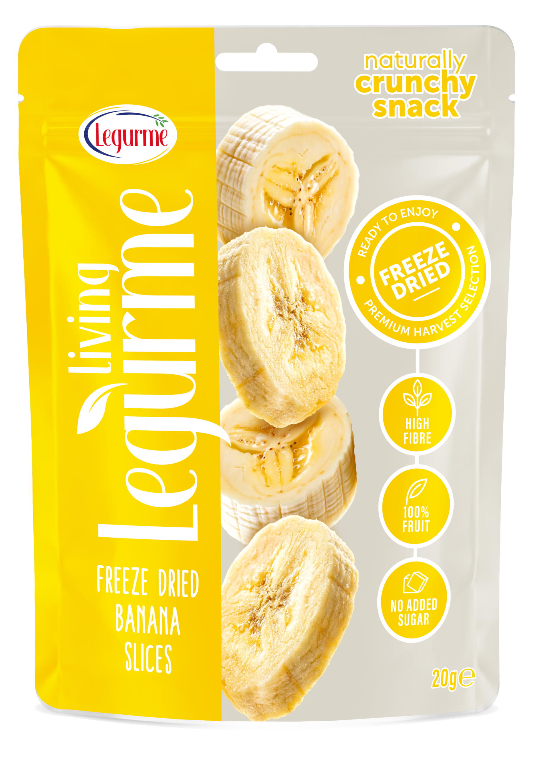 Freeze Dried Banana Slices 20 g