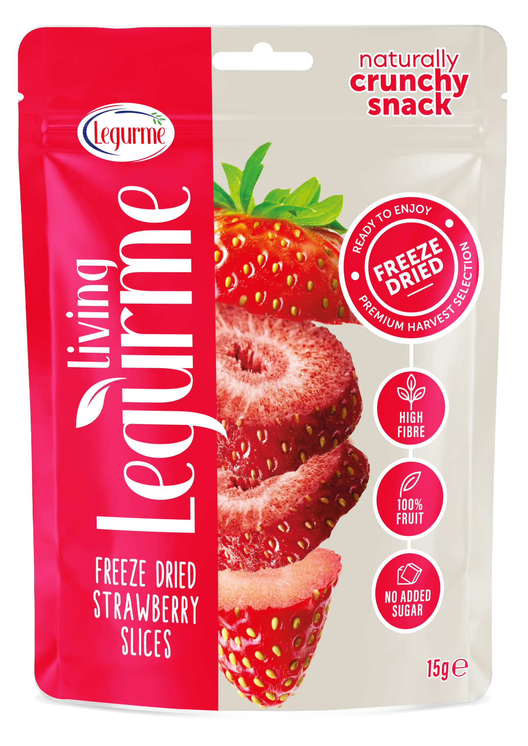 Freeze Dried Strawberry Slices 15 g
