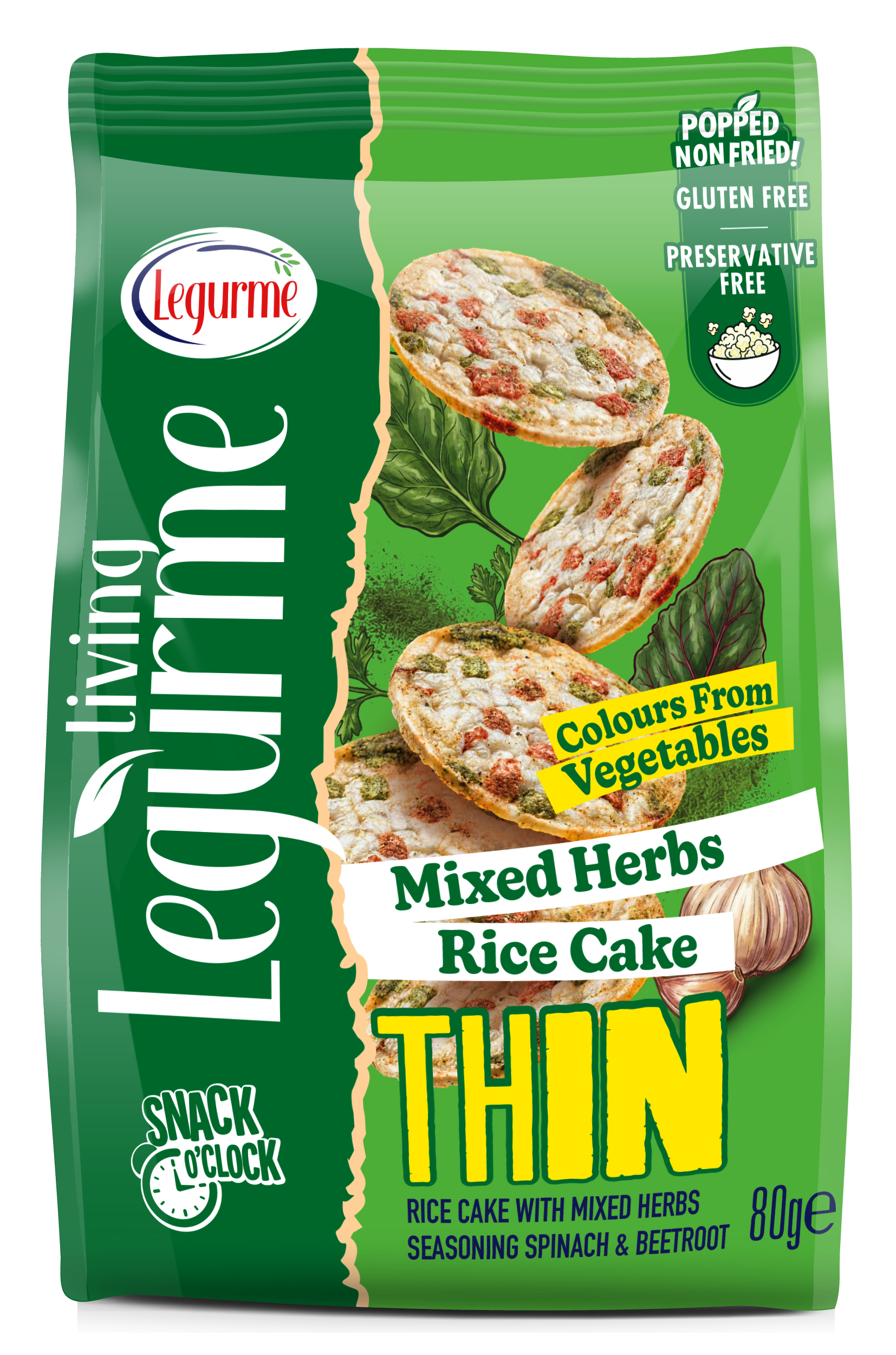 Mixed Herbs Rice Cake 50 g