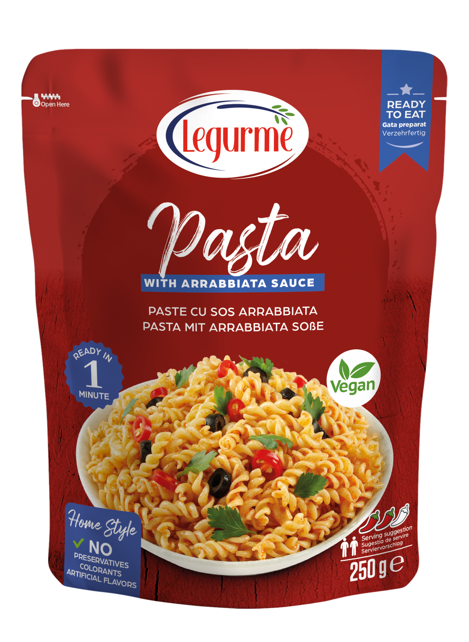 Pasta With Arrabbiata Sauce