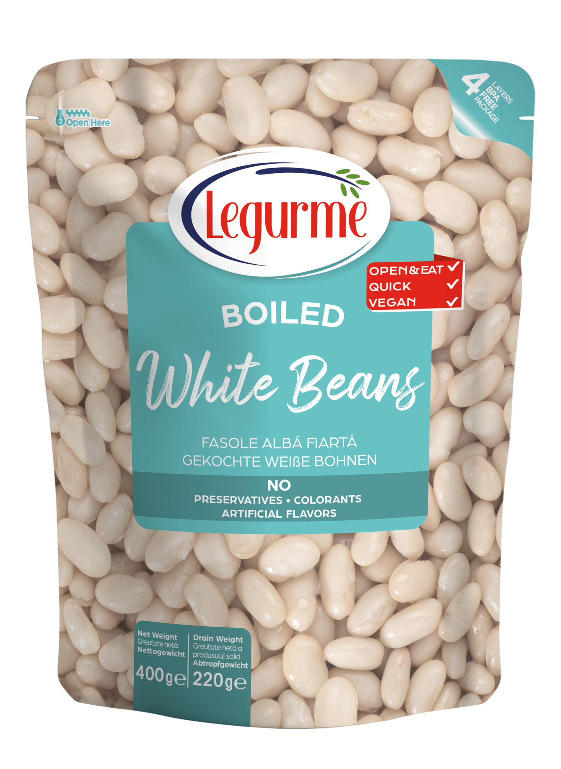 Boiled White Beans