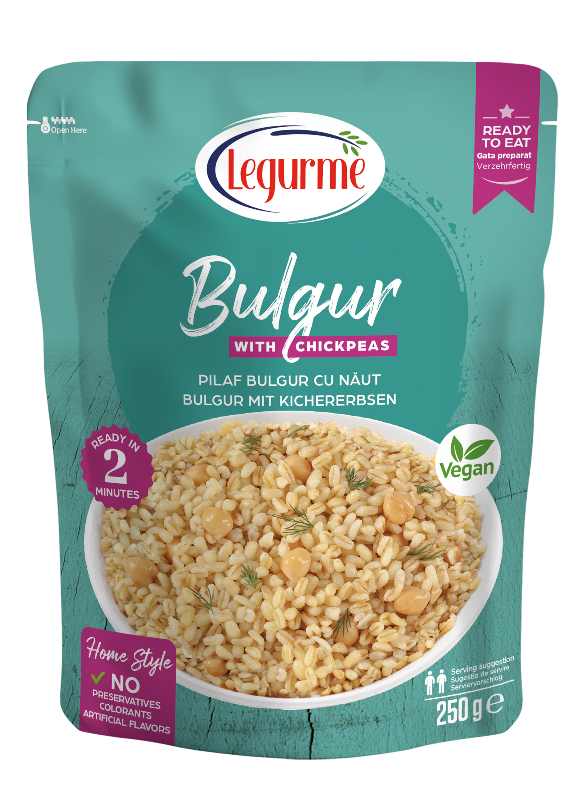 Bulgur With Chickpeas