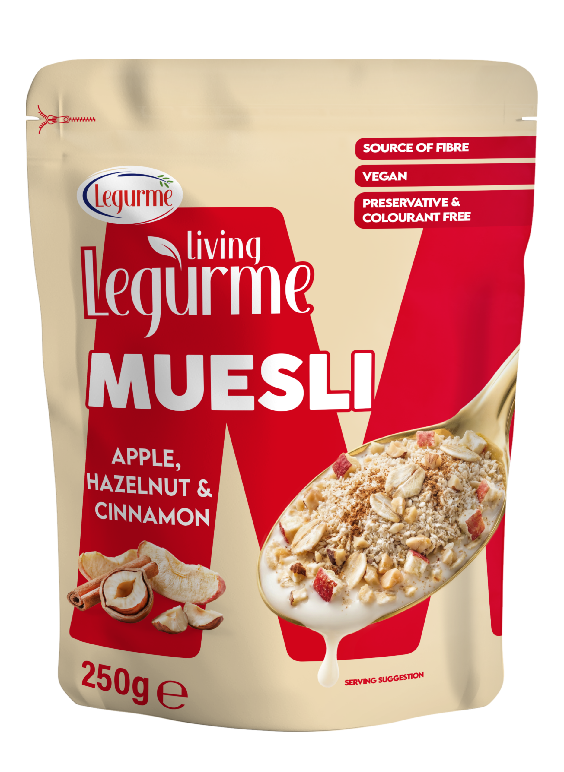 Muesli Apple, Hazelnut & Cinnamon 250 g