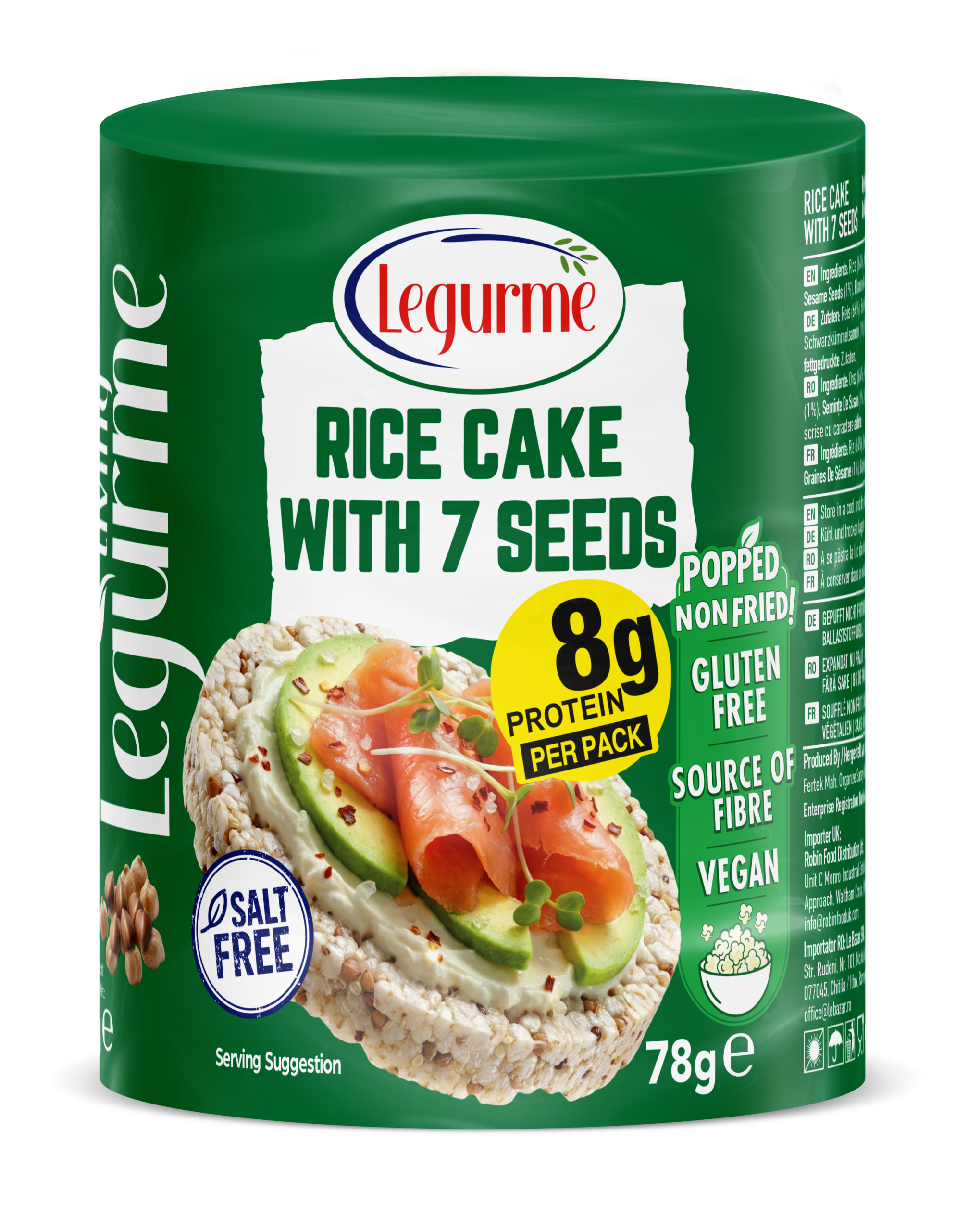 Rice Cake With 7 Seeds 78 g