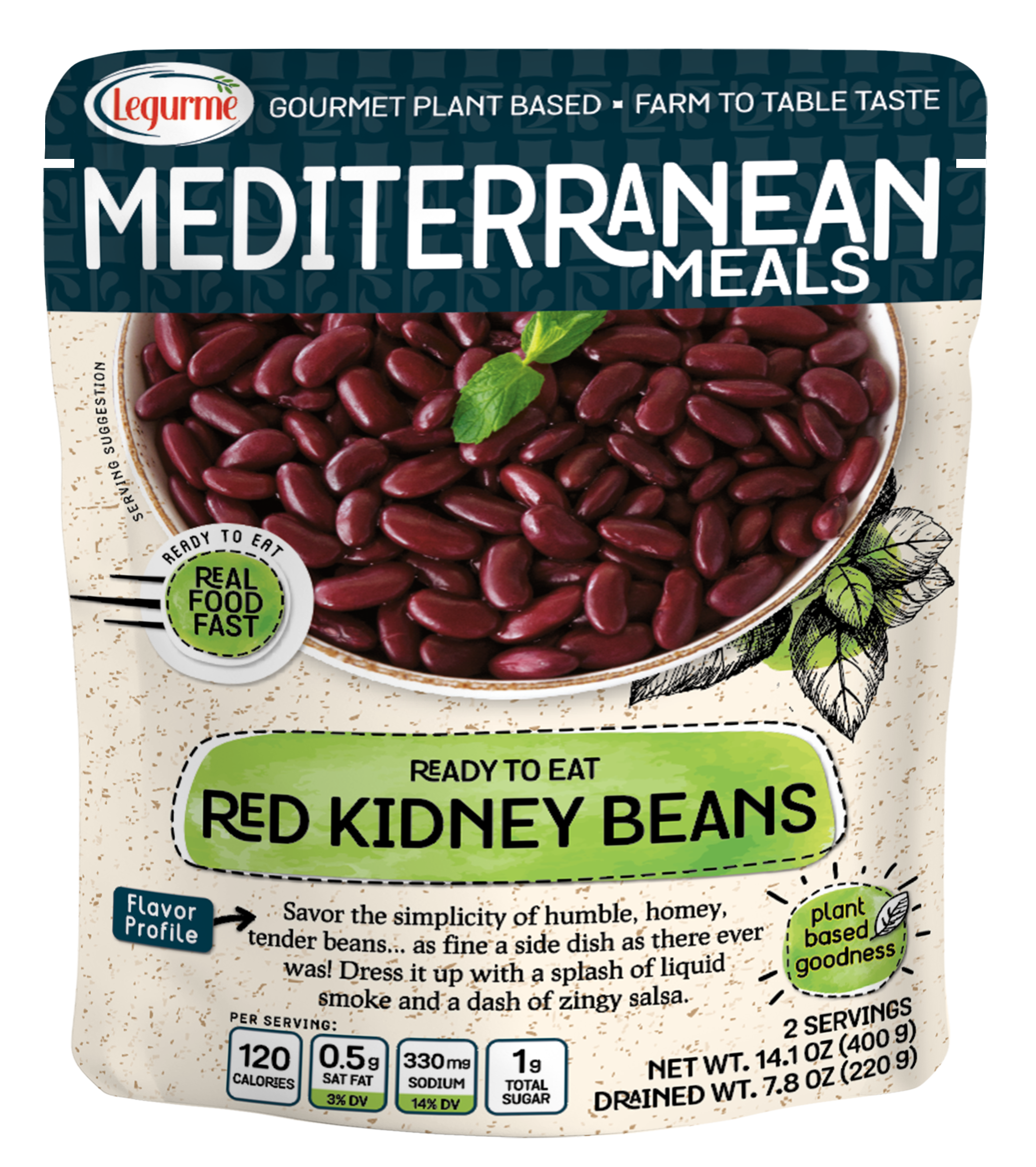 Mediterranean Meals Red Kidney Beans 400 g