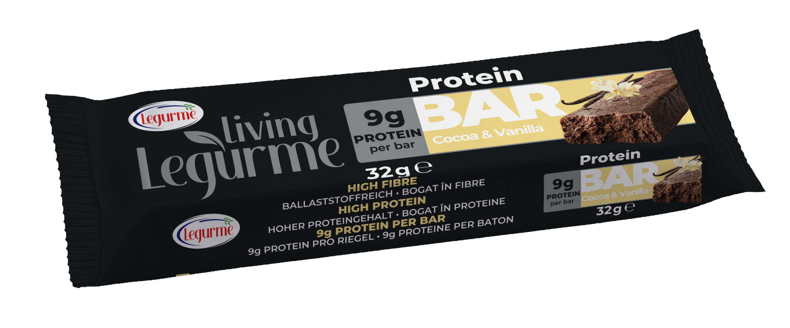 Cocoa & Vanilla Protein Bar 32 g
