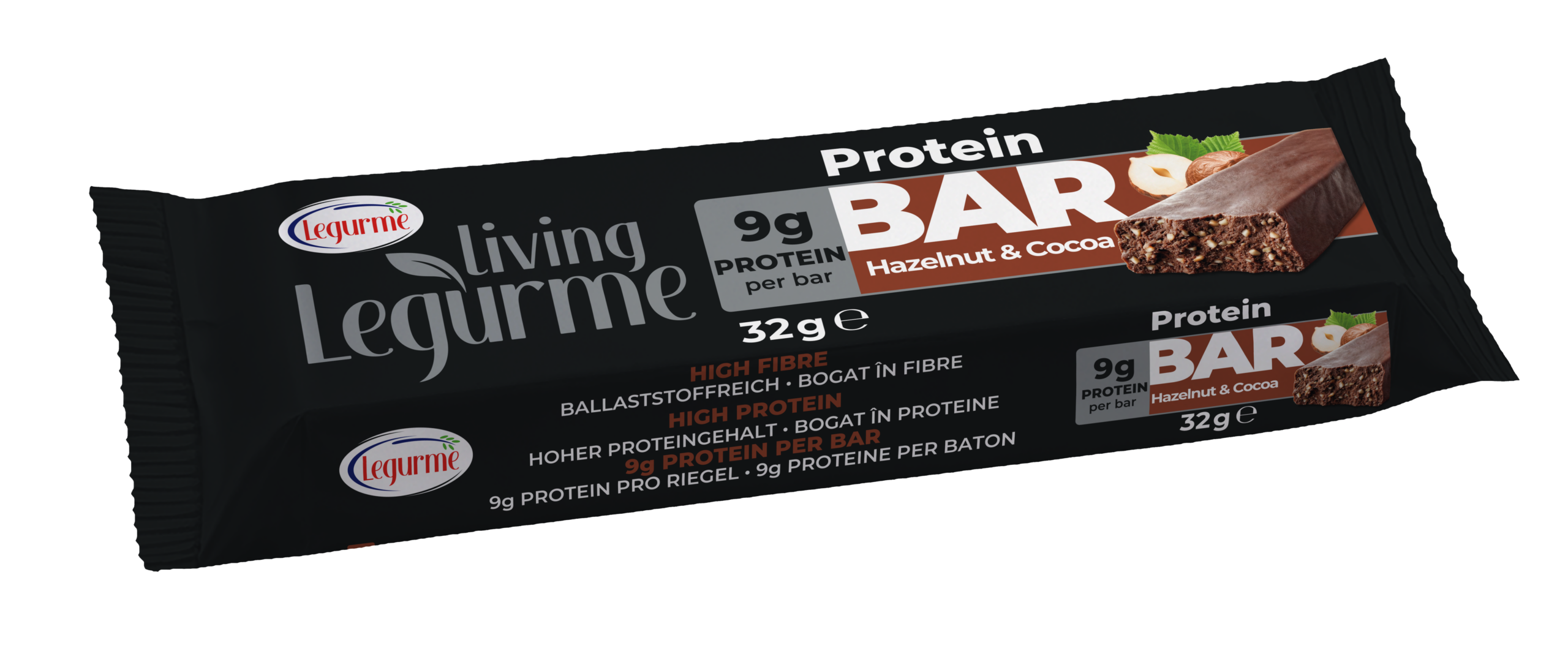 Hazelnut & Cocoa Protein Bar 32 g