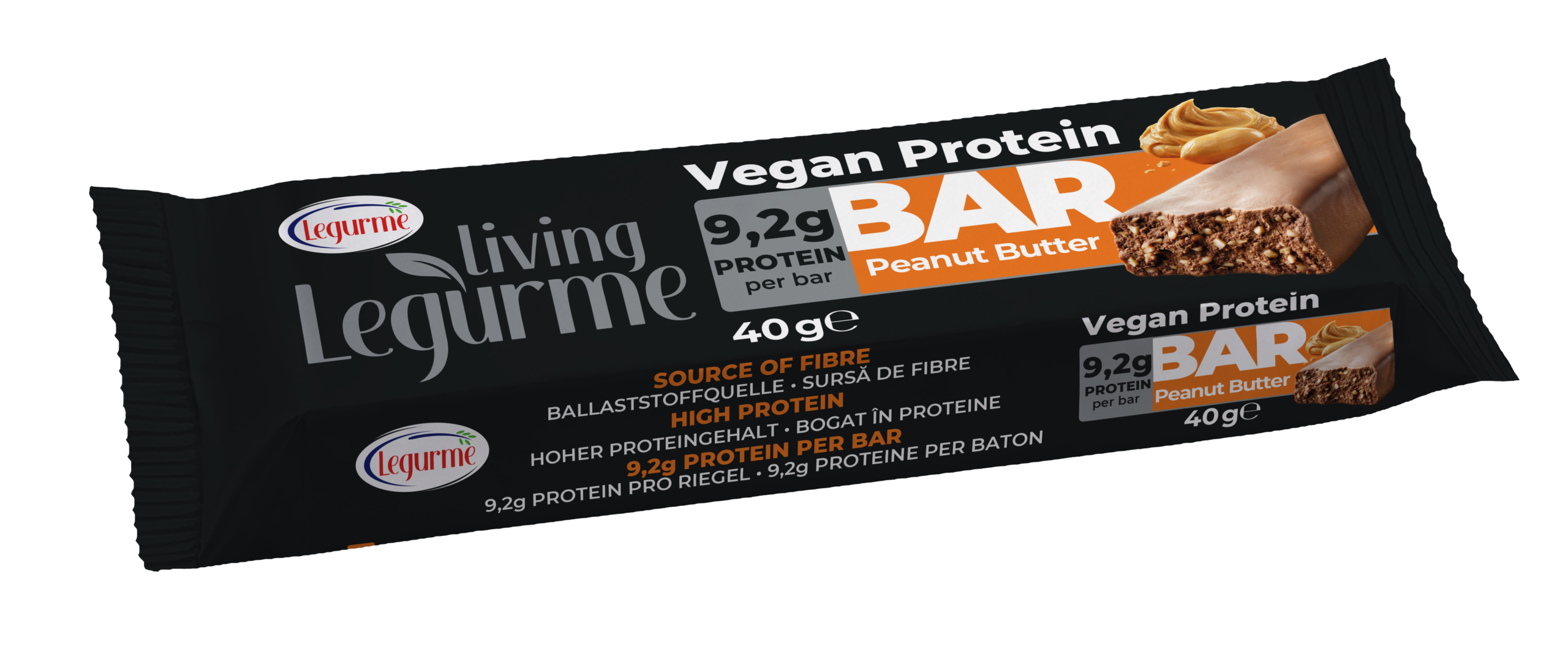 Peanut Butter Vegan Protein Bar 40 g