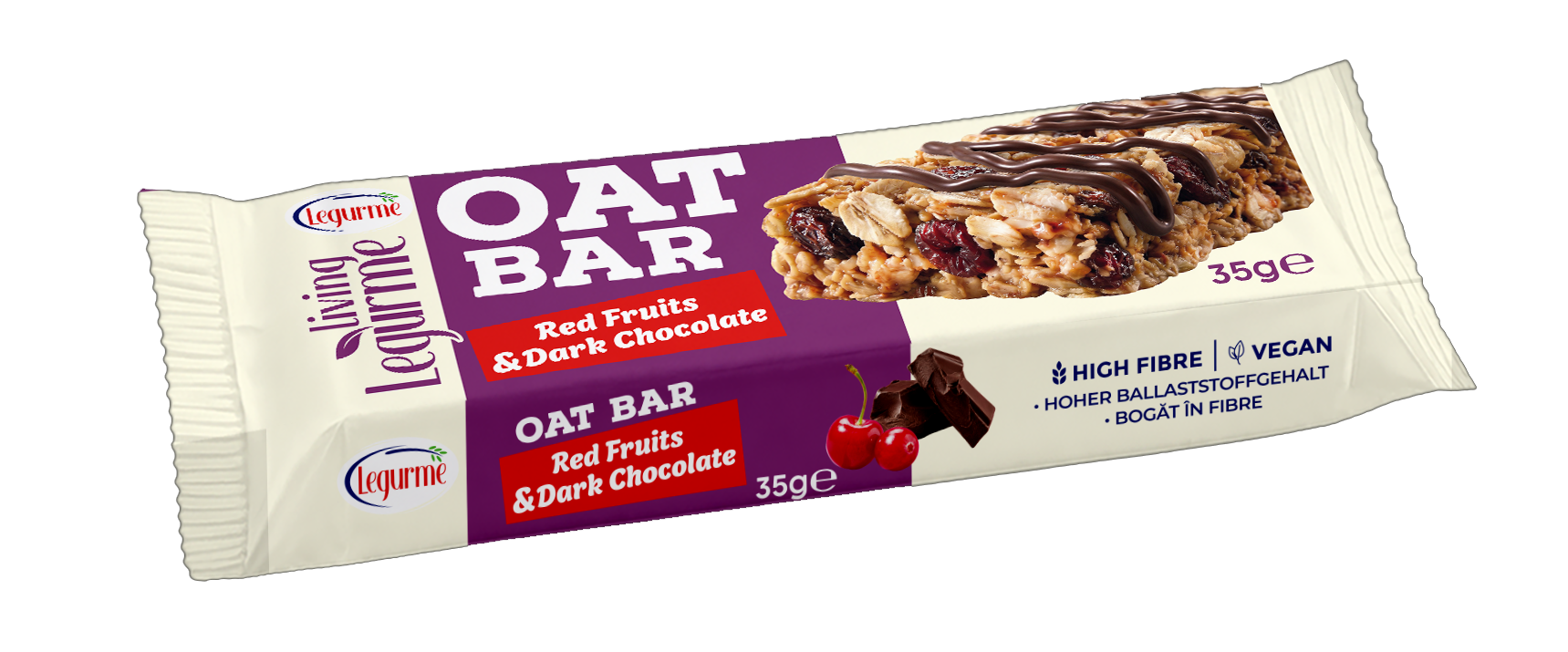Red Fruits & Dark Chocolate Oat Bar 35 g