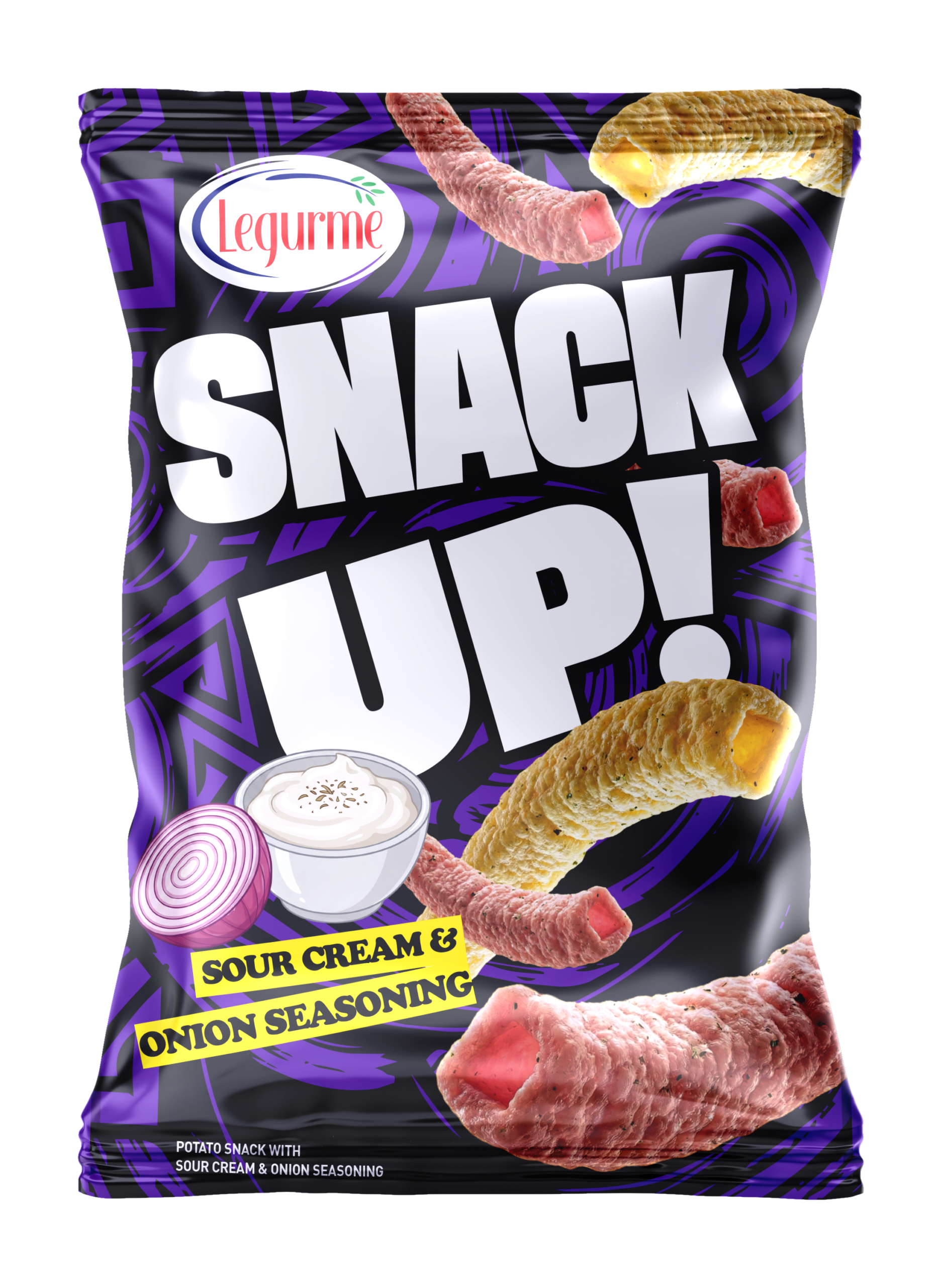 Snack Up Potato Snack With Sour Cream & Onion Seasoning